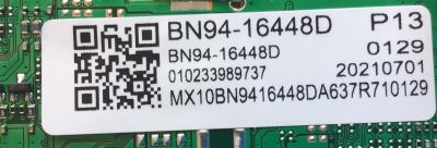 KIT DE TARJETAS PARA TV SAMSUNG / NUMERO DE PARTE MAIN BN94-16448D / BN41-02844A / BN97-17789A / NUMERO DE PARTE FUENTE BN44-01103A / L75E7N_ADY / BN4401103A / PANEL CY-QA075HGEV1H / MODELO QN75Q60AAFXZA BA02 / QN75Q6DAAFXZA BA02  / DISPLAY HV750QUB-F9B - Imagen 2